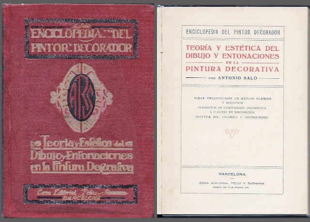 TEORIA Y ESTETICA DEL DIBIJO Y ENTONACIONES EN LA PINTURA DECORATIVA