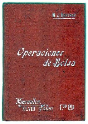 MANUALES -SOLER XLVIII. OPERACIONES DE BOLSA.