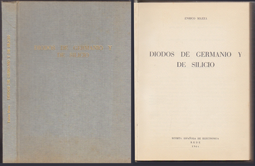 DIODOS DE GERMANIO Y DE SILICIO.
