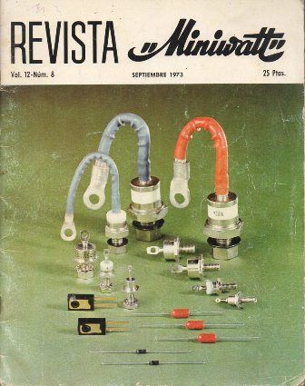 REVISTA MINIWATT VOL. 12 NUM. 8 SEPTIEMBRE 1973