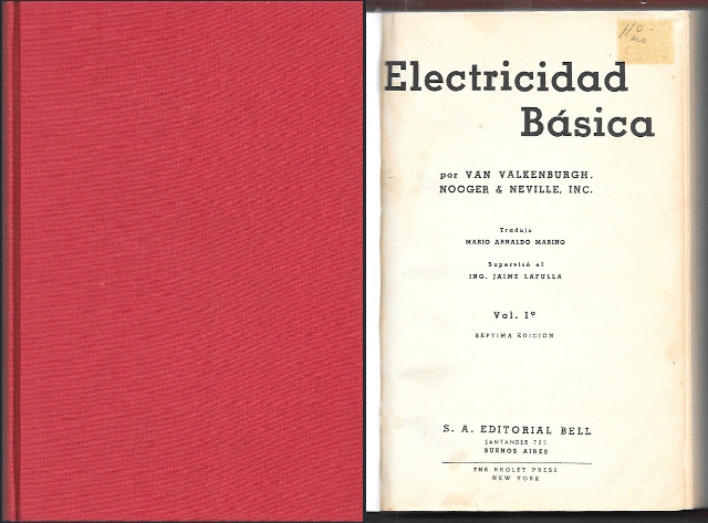 ELECTRICIDAD BASICA - VOLUMEN 1º