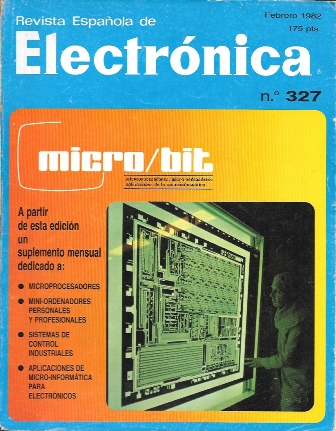 REVISTA ESPAÑOLA DE ELECTRONICA Nº 327 FEBRERO 1982