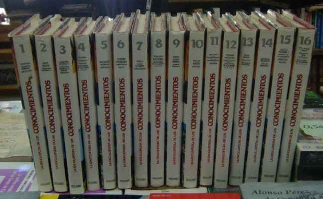 LA ENCICLOPEDIA DE LOS CONOCIMIENTOS. 16 VOLÚMENES