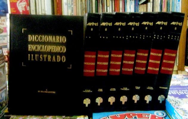 DICCIONARIO ENCICLOPEDICO ILUSTRADO. 8 TOMOS. ARTEL