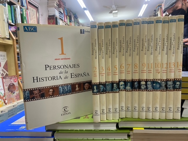 PERSONAJES DE LA HISTORIA DE ESPAÑA (14 TOMOS)