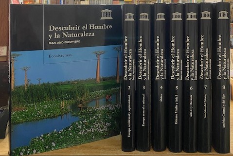 DESCUBRIR EL HOMBRE Y LA NATURALEZA. 8 TOMOS (LEER DESCRIPCIÓN)