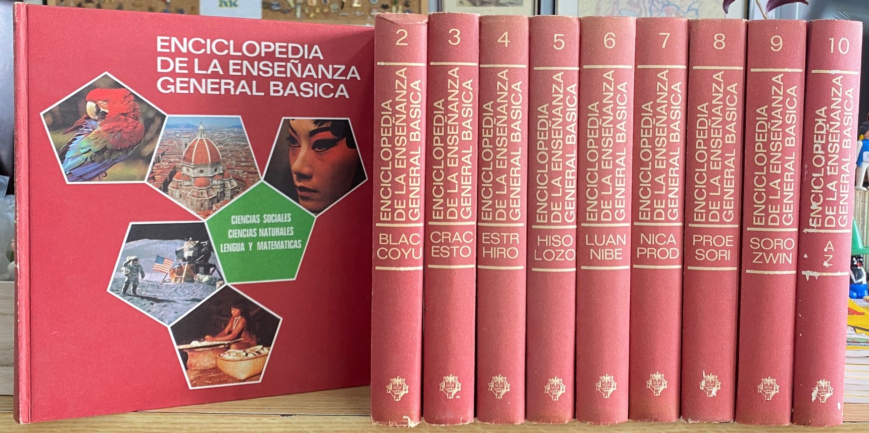 ENCICLOPEDIA DE LA ENSEÑANZA GENERAL BÁSICA (10 TOMOS)