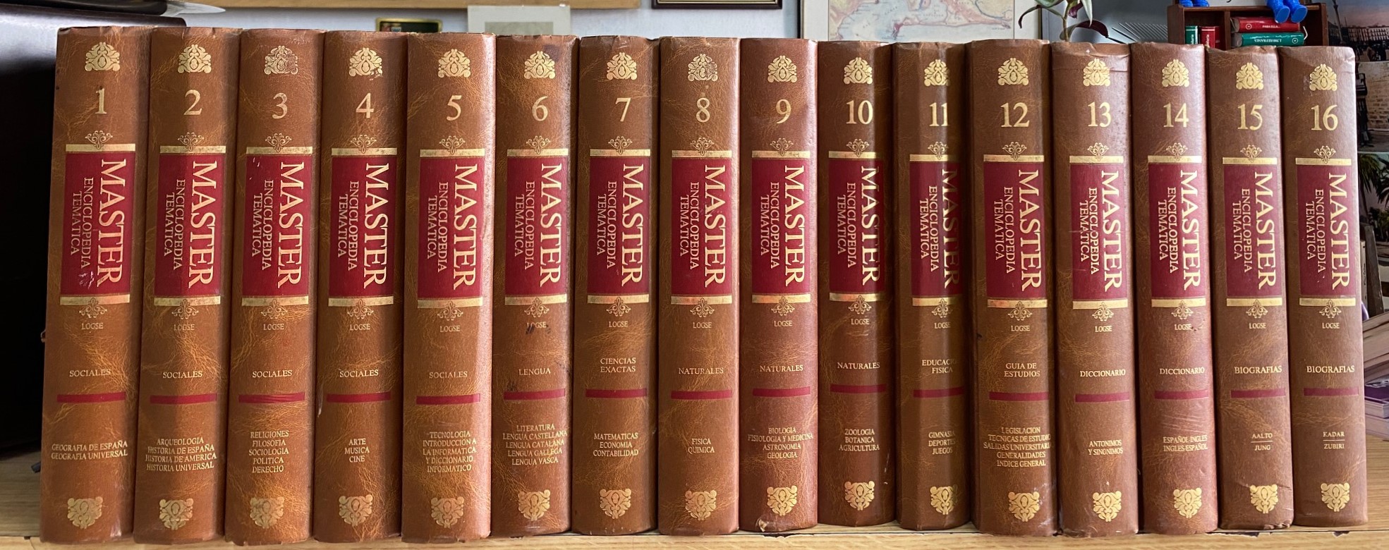 MASTER ENCICLOPEDIA TEMATICA LOGSE (16 TOMOS)