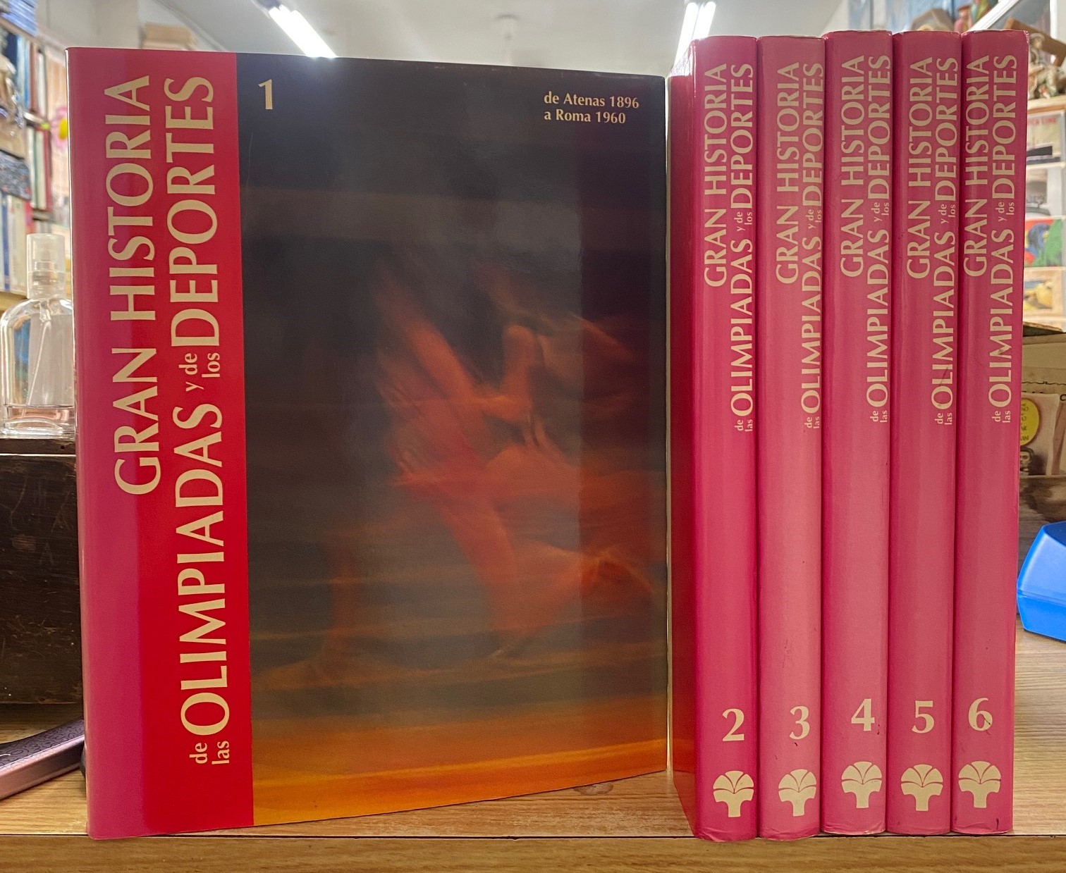 GRAN ENCICLOPEDIA DE LAS OLIMPIADAS Y DE LOS DEPORTES. 6 TOMOS (ZA-33)