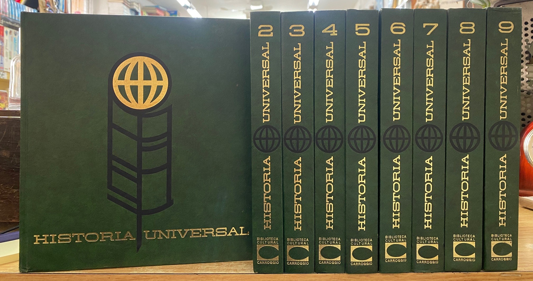 HISTORIA UNIVERSAL. 9 TOMOS (ZA-36)
