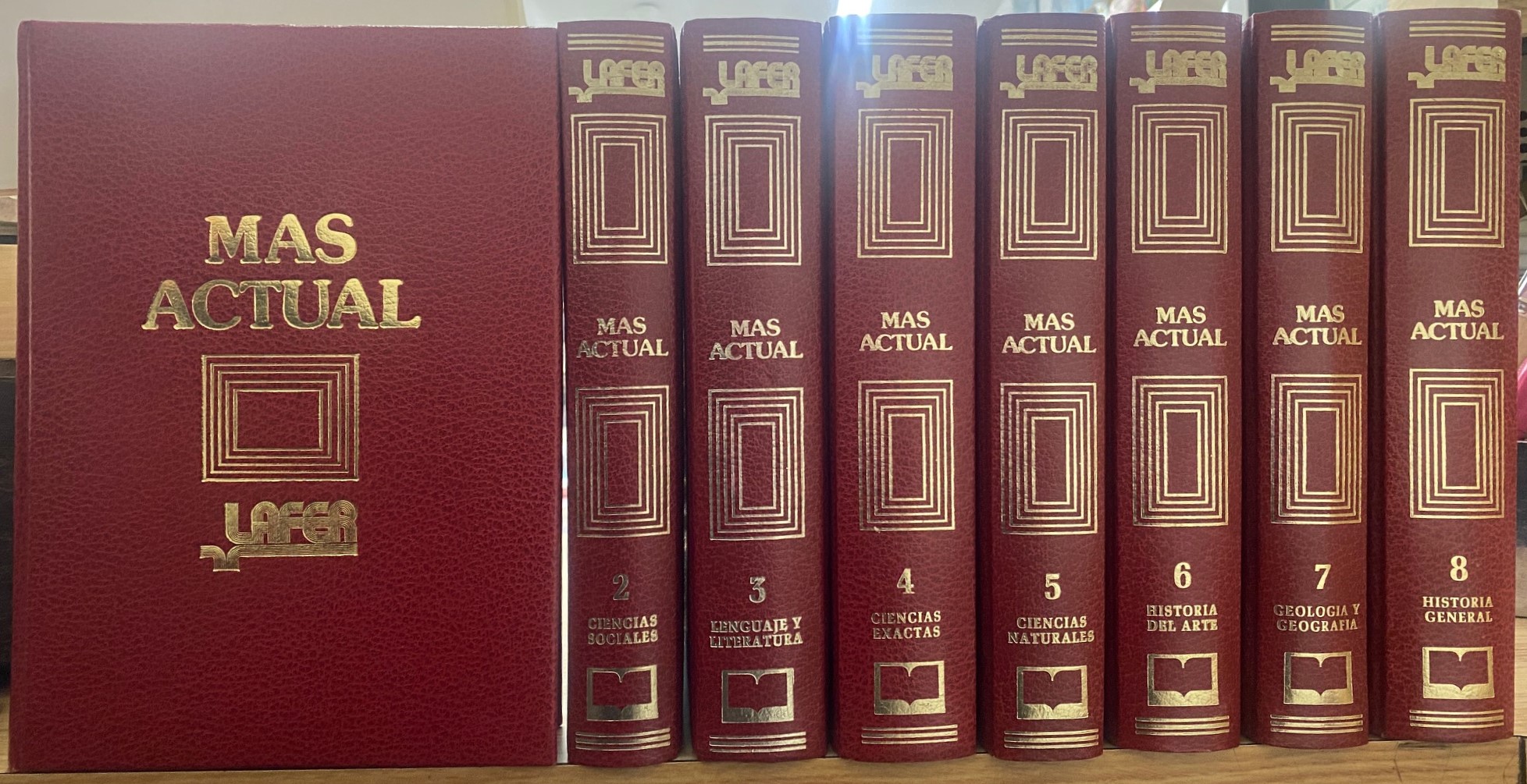 ENCICLOPEDIA MAS ACTUAL (8 TOMOS)