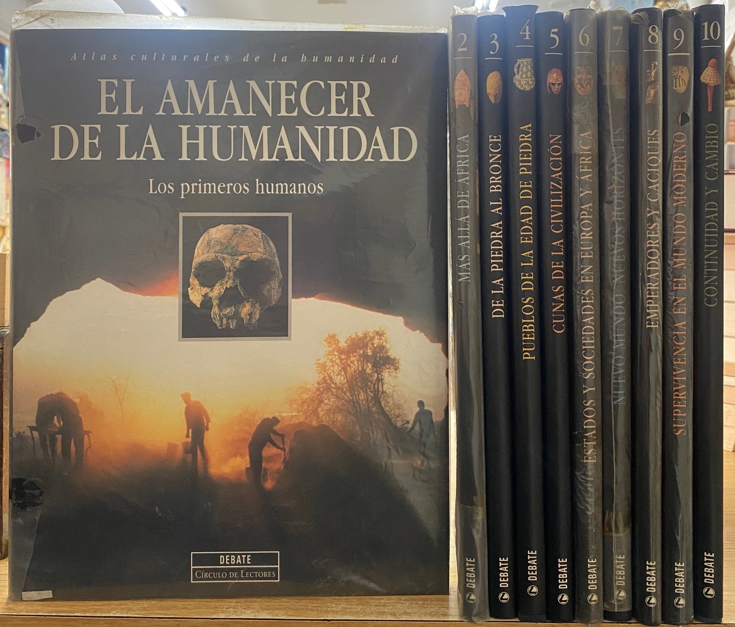ATLAS CULTURALES DE LA HUMANIDAD (10 TOMOS)