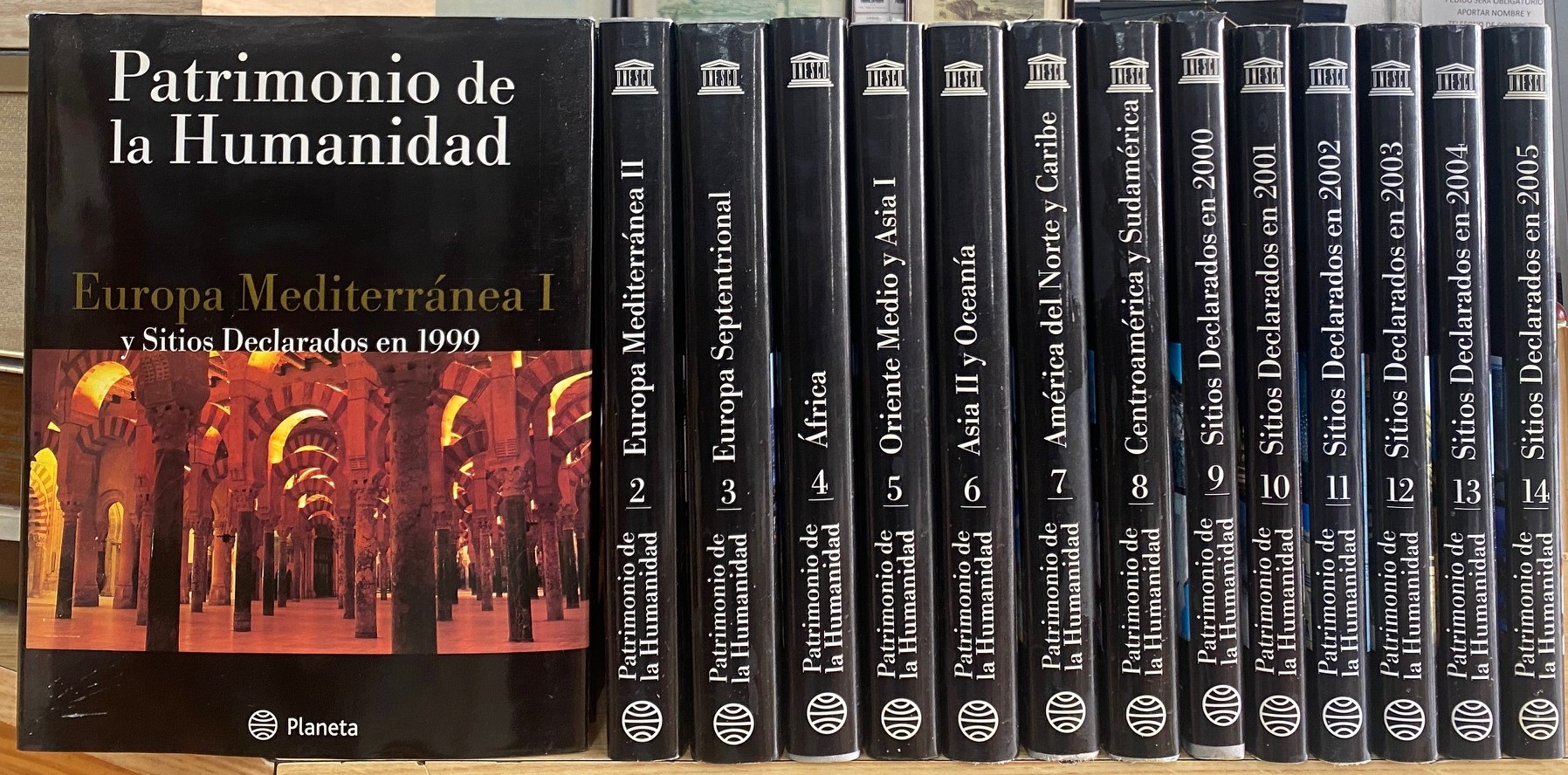 PATRIMONIO DE LA HUMANIDAD (14 TOMOS)