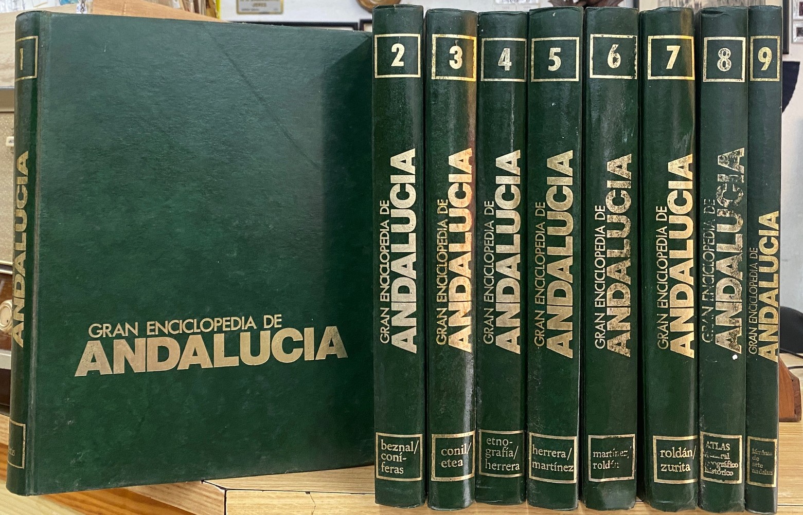 GRAN ENCICLOPEDIA DE ANDALUCIA (9 TOMOS)