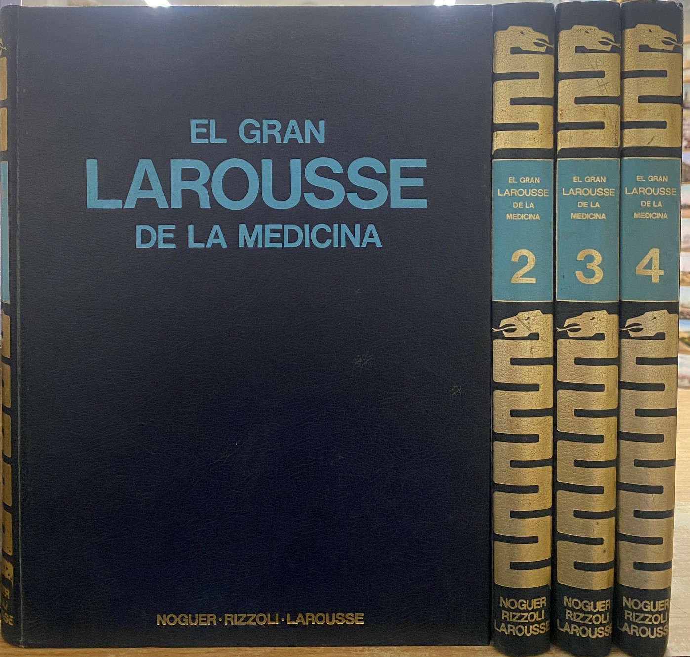 GRAN LAROUSSE DE LA MEDICINA (4 TOMOS)