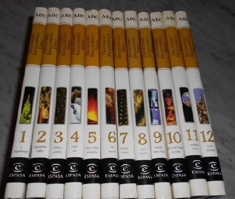 DICCIONARIO ENCICLOPEDICO ESPASA (12 TOMO)