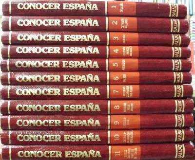 CONOCER ESPAÑA. 11 TOMOS.