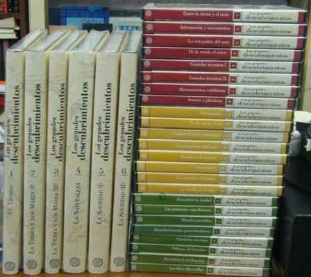 LOS GRANDES DESCUBRIMIENTOS. PLANETA. 6 TOMOS + 24 DVD'S.