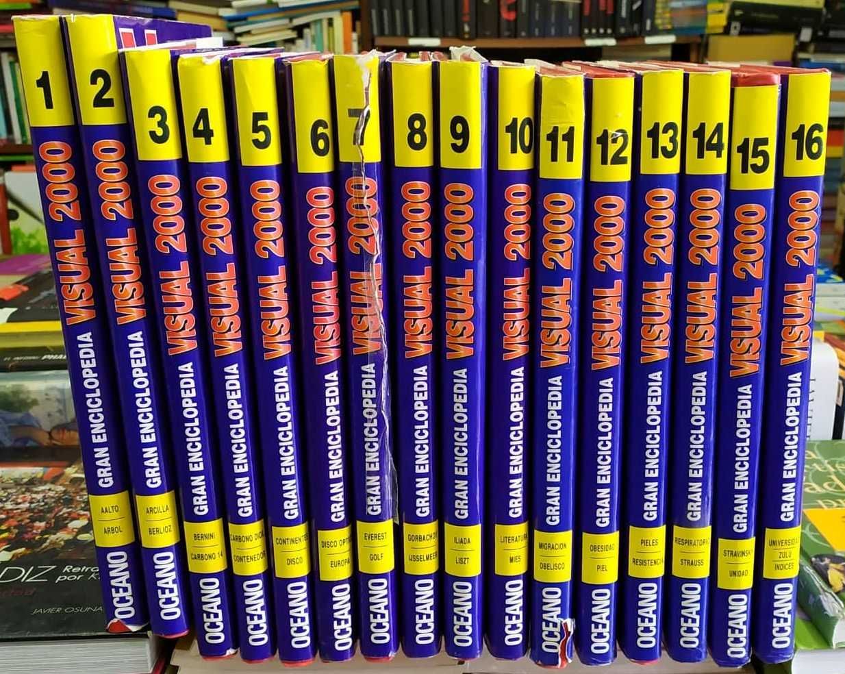 GRAN ENCICLOPEDIA VISUAL 2000. (16 TOMOS)