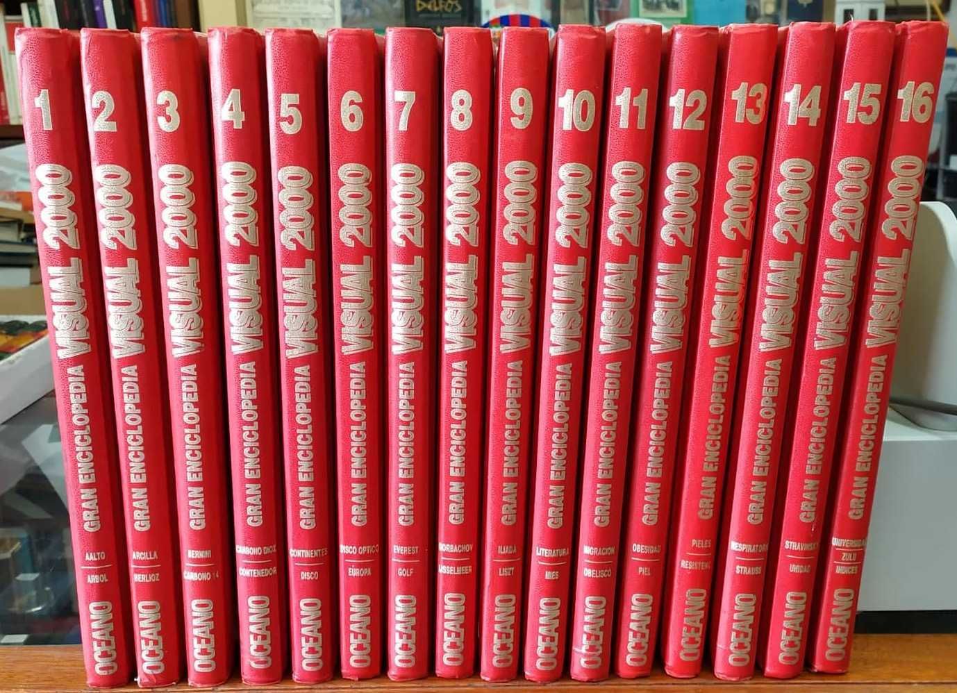 GRAN ENCICLOPEDIA VISUAL 2000. (16 TOMOS)