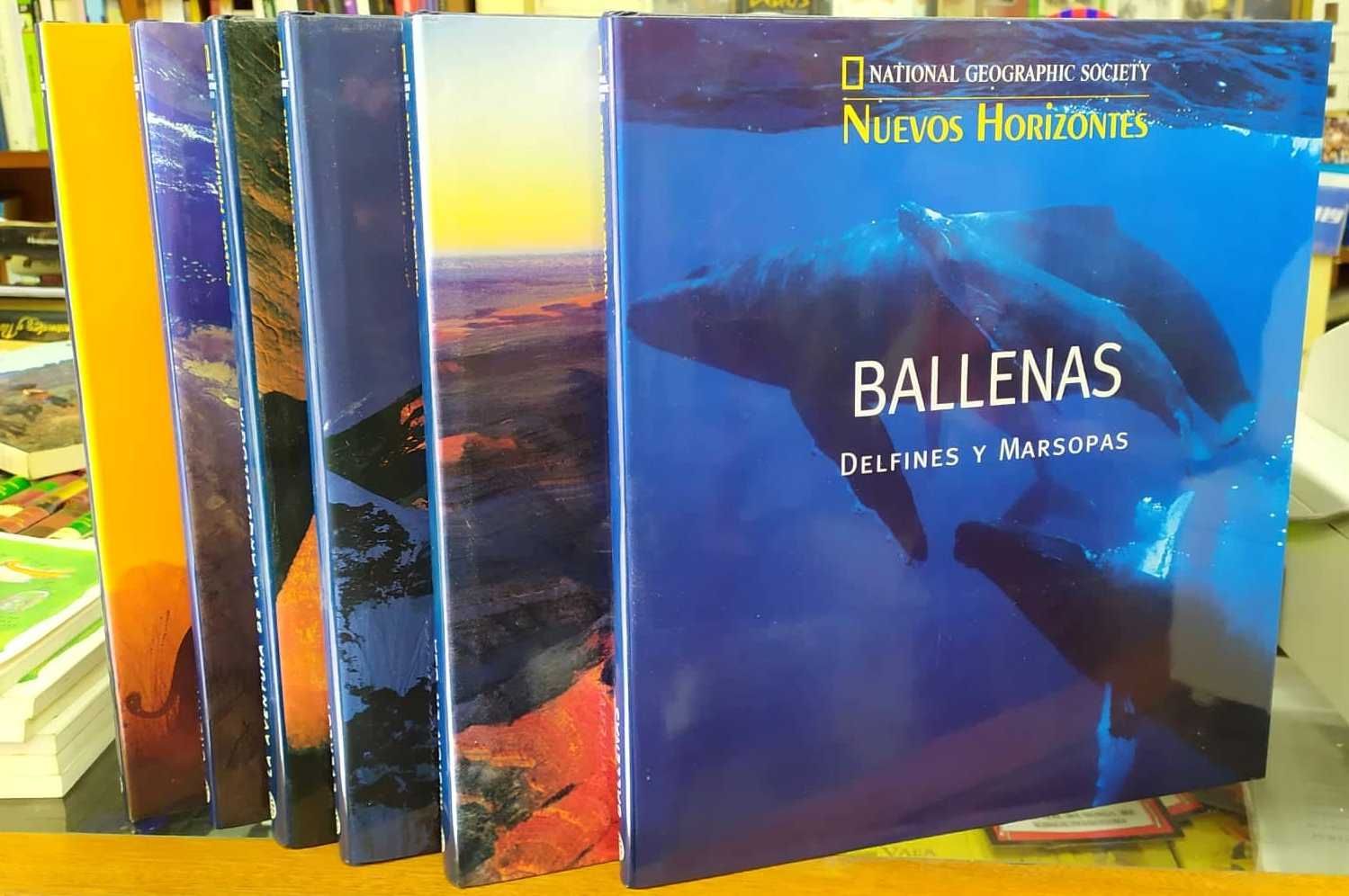 NUEVOS HORIZONTES. NATIONAL GEOGRAPHIC SOCIETY. SEIS TOMOS