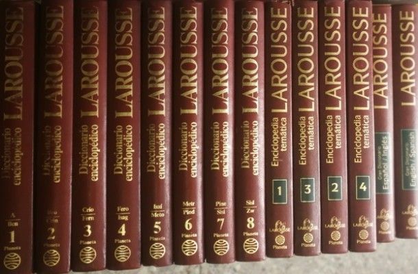DICCIONARIO LAROUSSE (8 TOMOS) + ENCICLOPEDIA TEMATICA (4 TOMOS) + GRAN DICCIONARIO ESPAÑOL/INGLES