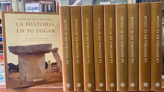 NUEVA HISTORIA DE ESPAÑA. LA HISTORIA EN SU LUGAR (10 TOMOS)
