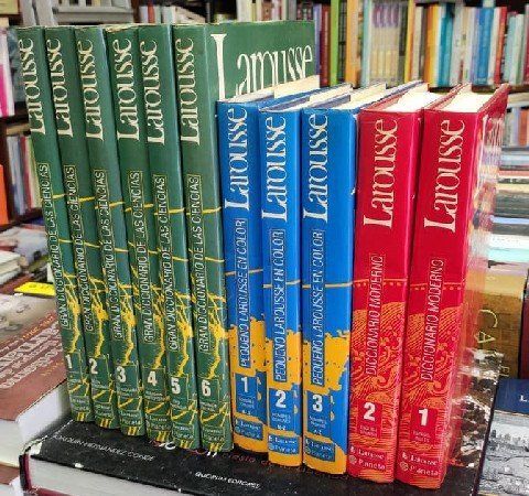 GRAN DICCIONARIO DE LAS CIENCIAS, PEQUEÑO LAROUSSE EN COLOR Y DICCIONARIO MODERNO