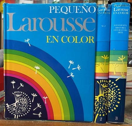 PEQUEÑO LAROUSSE EN COLOR. 3 TOMOS