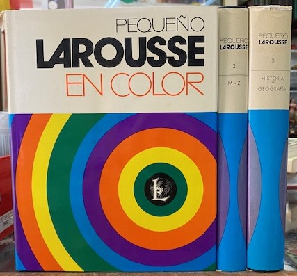 PEQUEÑO LAROUSSE EN COLOR. 3 TOMOS
