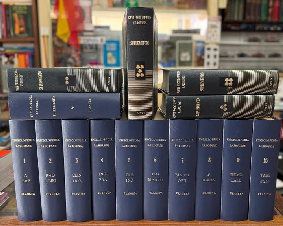 GRAN ENCICLOPEDIA LAROUSSE (10 TOMOS + 5 SUPLEMENTOS)
