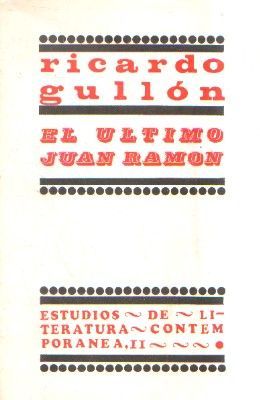 EL ULTIMO JUAN RAMON