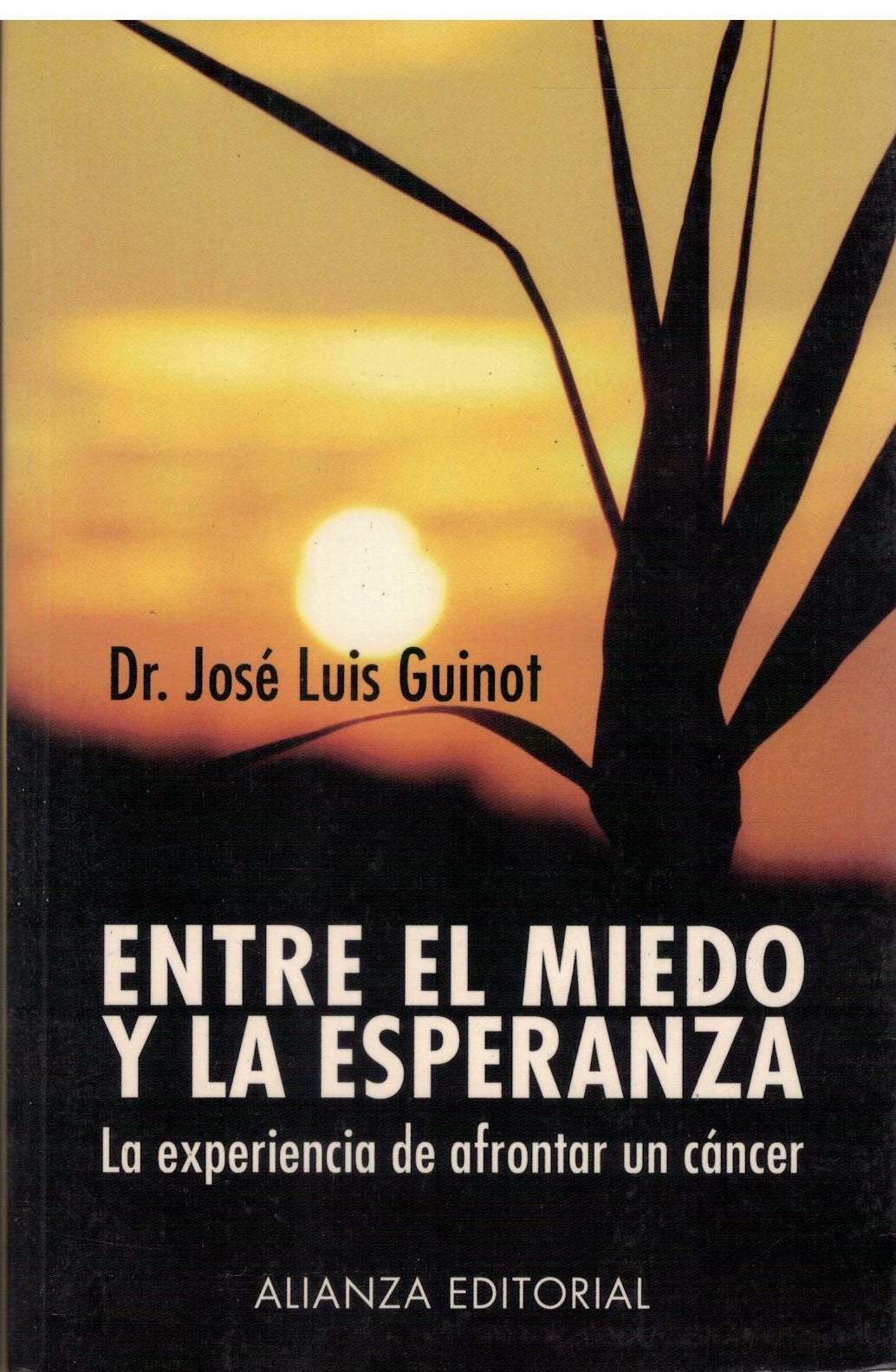ENTRE EL MIEDO Y LA ESPERANZA.LA EXPERIENCIA DE AFRONTAR UN CANCER.