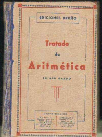 TRATADO DE ARITMETICA PRIMER GRADO