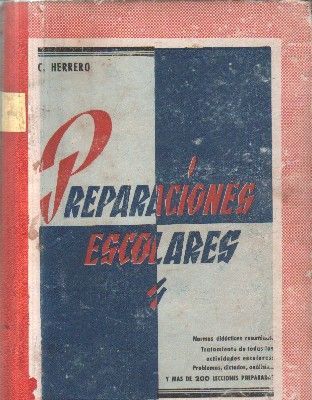 PREPARACIONES ESCOLARES.