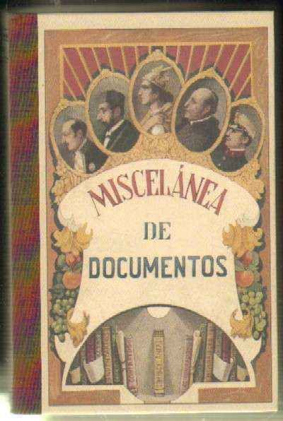 MISCELANEA GENERAL DE DOCUMENTOS