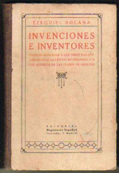 INVENCIONES E INVENTORES