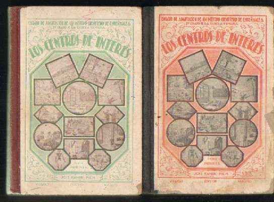 LOS CENTROS DE INTERES - 2 TOMOS