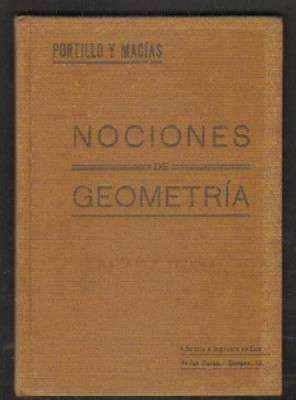 PORTILLO Y MACÍAS. NOCIONES DE GEOMETRÍA