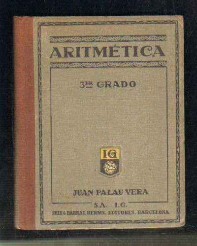 ARITMETICA. TERCER GRADO.