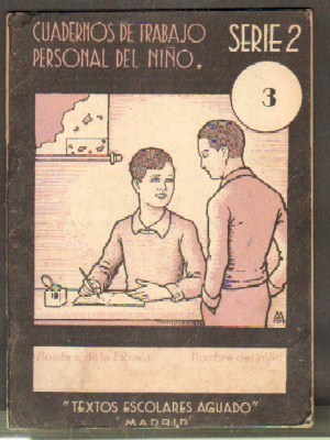 CUADERNOS DE TRABAJO PERSONALES DEL NIÑO. SERIE 2, Nº3