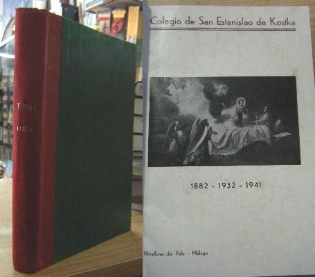 REVISTA FORJA. COLEGIO DE SAN ESTALISNAO DE KOTSKA. 1882-1932-1941. CINCUENTENARIO.
