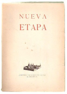 NUEVA ETAPA. REVISTA DE LOS ALUMNOS, UNIVERSIDAD MARIA CRISTINA. EPOCA III. Nº31. MAYO 1966.