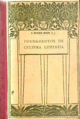 FUNDAMENTOS DE CULTURA LITERARIA.