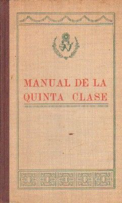 MANUAL DE LA QUINTA CLASE
