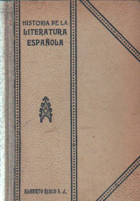 HISTORIA DE LA LITERATURA ESPAÑOLA