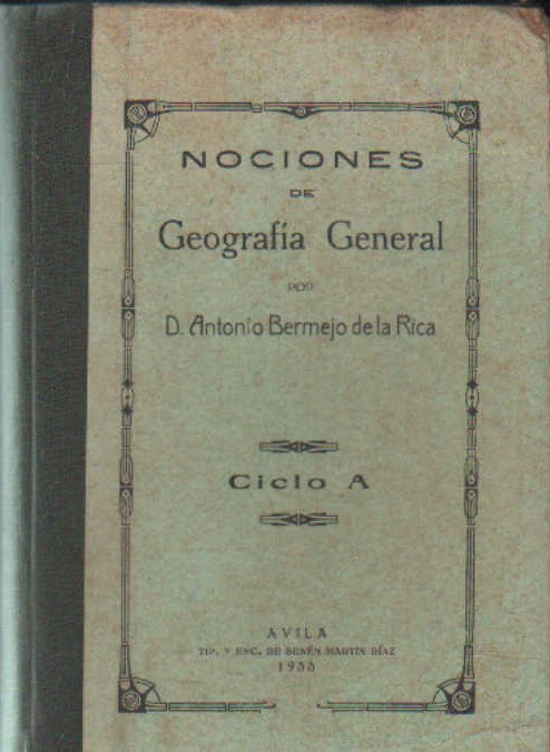 NOCIONES DE GEOGRAFÍA GENERAL