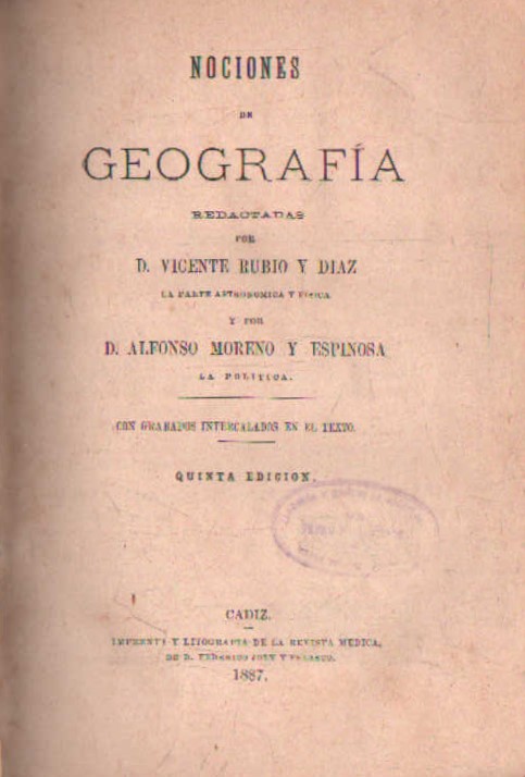 NOCIONES DE GEOGRAFÍA