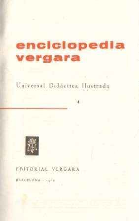 ENCICLOPEDIA VERGARA UNIVERSAL DIDACTICA ILUSTRADA