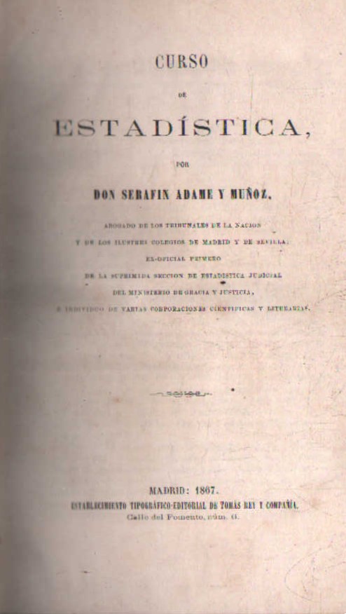 CURSO DE ESTADÍSTICA